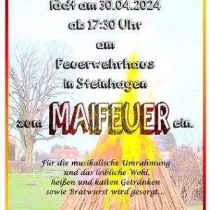 Maifeuer Steinhagen